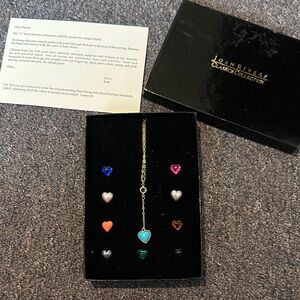 Joan Rivers Classic Collection Interchangeable Heart Lariat Necklace